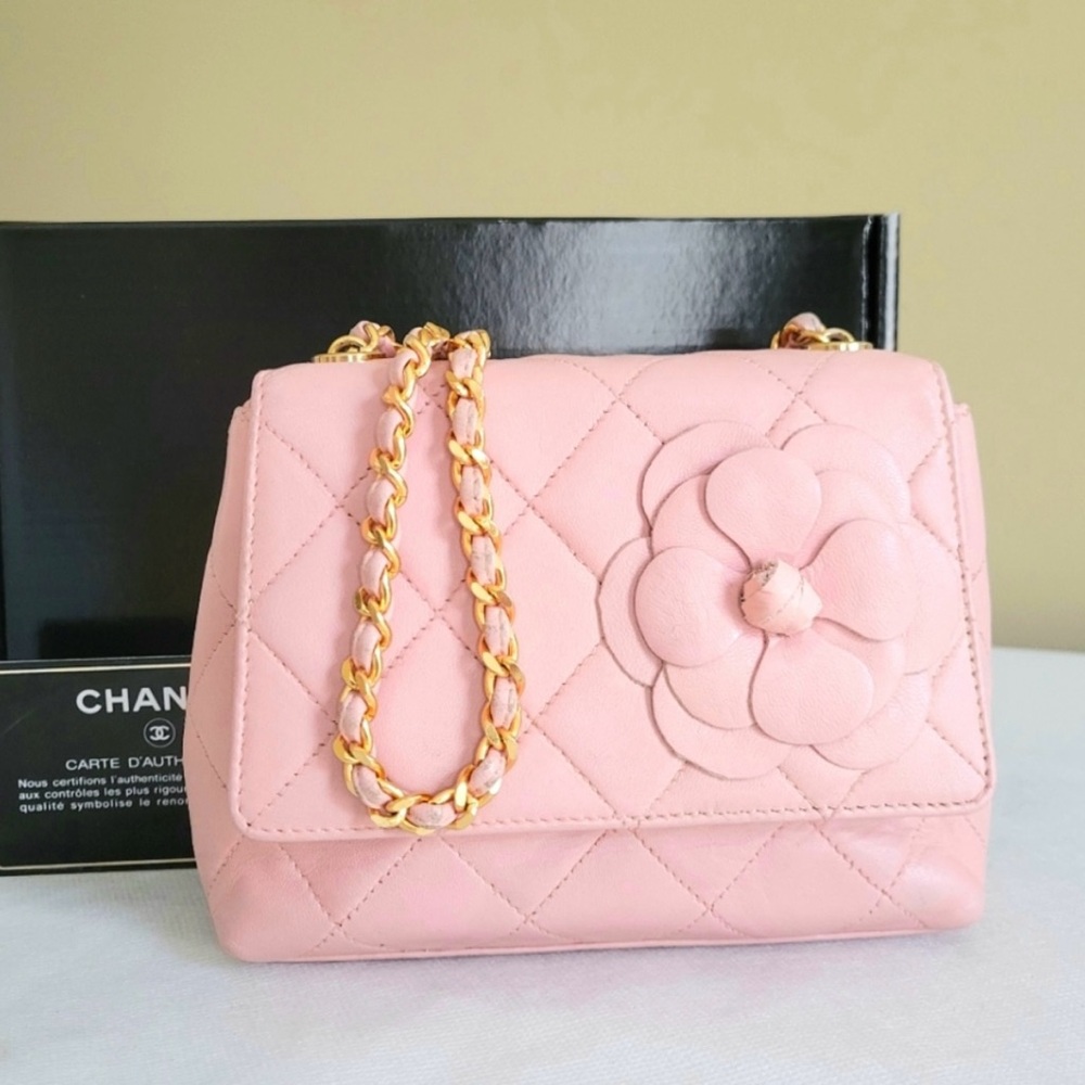 100% AUTHENTIC PINK CHANEL BAG
